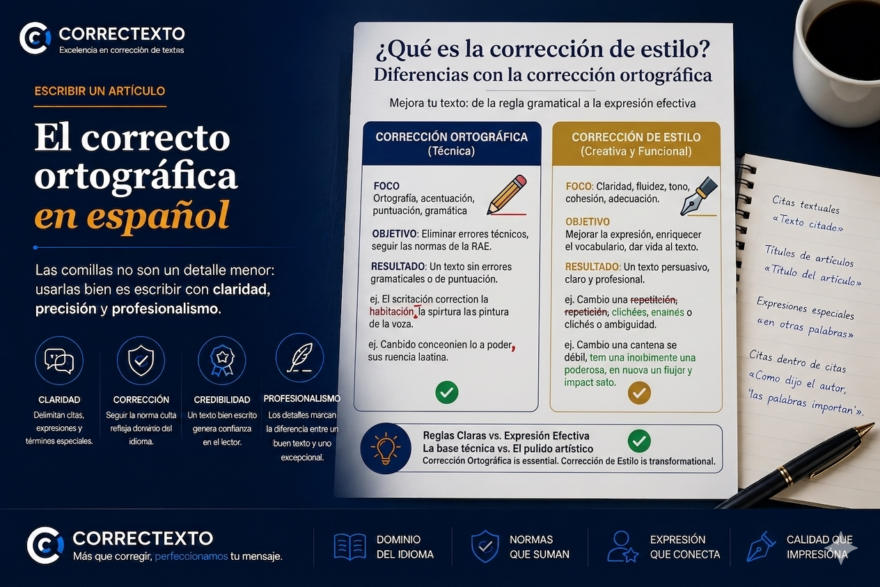 Corrección de estilo de textos – Correctexto República Dominicana